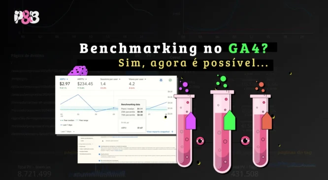 Novidade na área: benchmarking direto no GA4