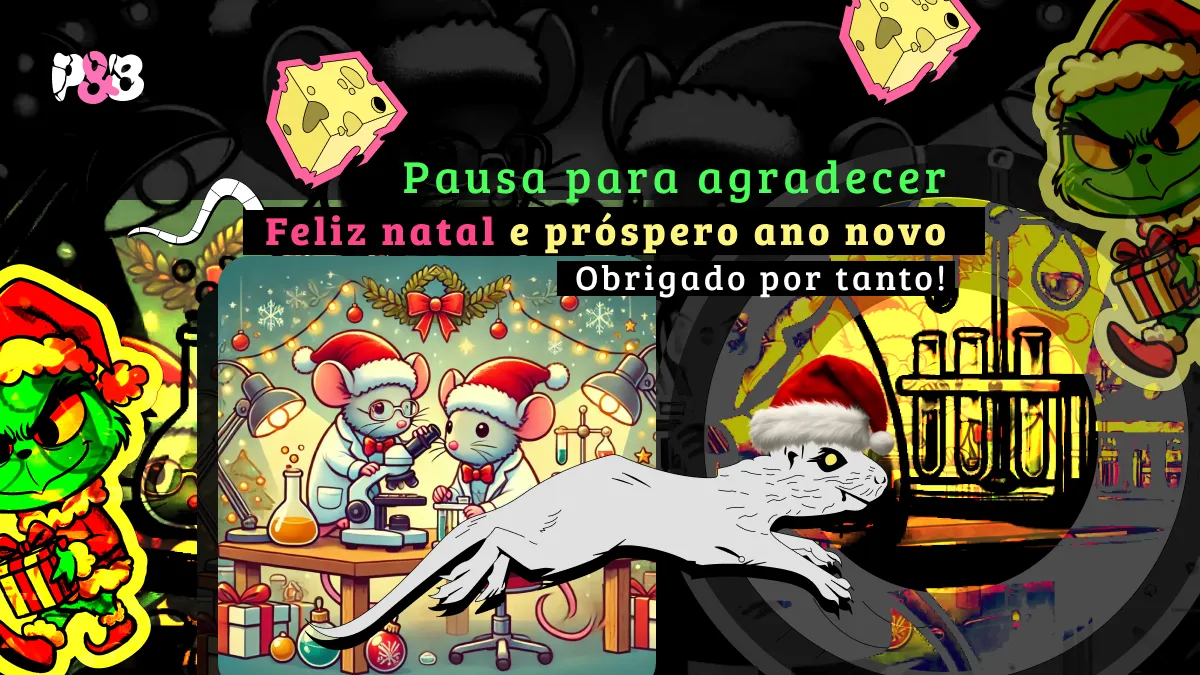 Pausa para agradecer: feliz natal e próspero ano novo!